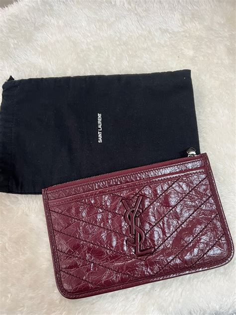 ysl niki bill pouch|ysl niki bag.